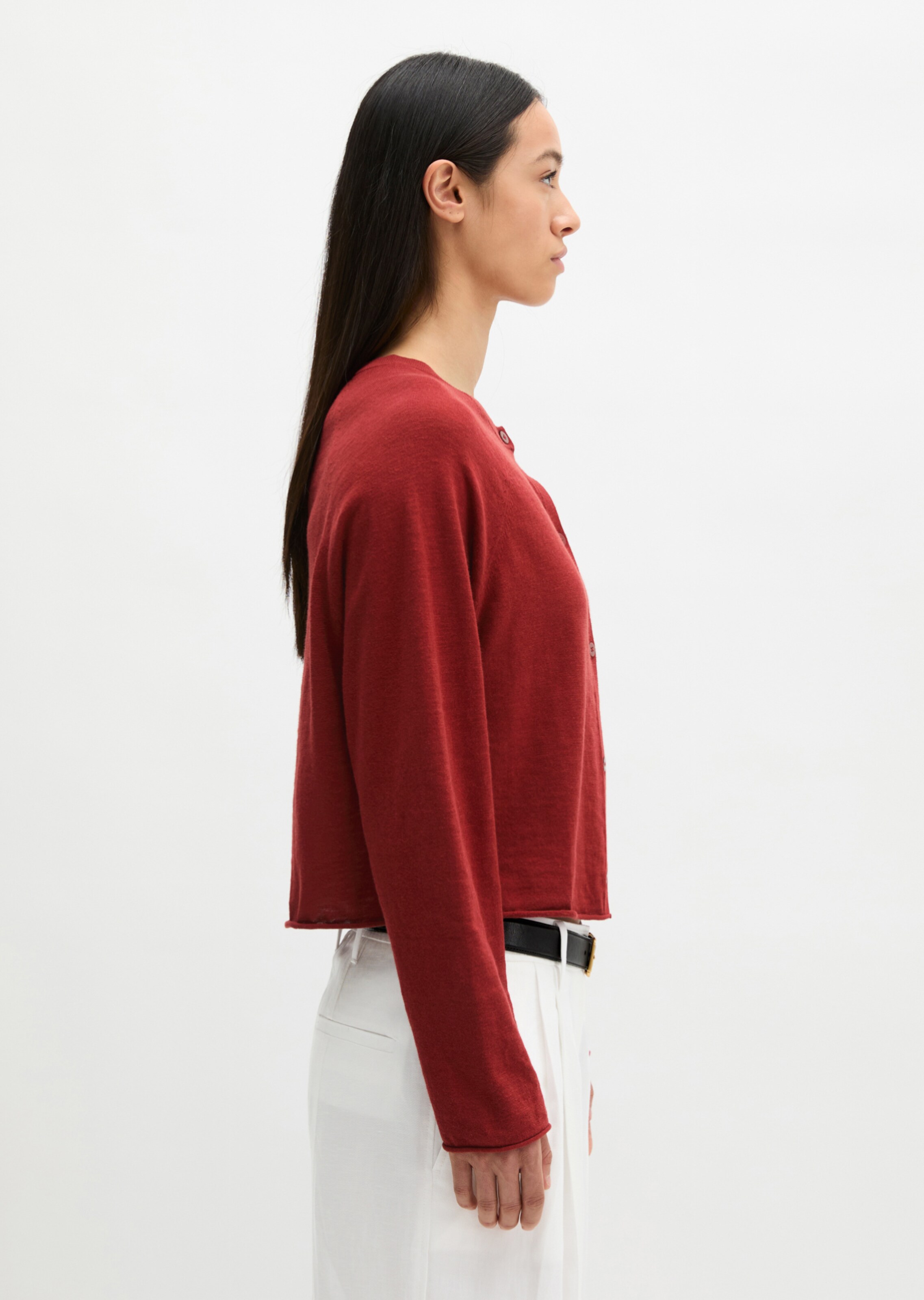 Cardigan Marc O'Polo en rouge