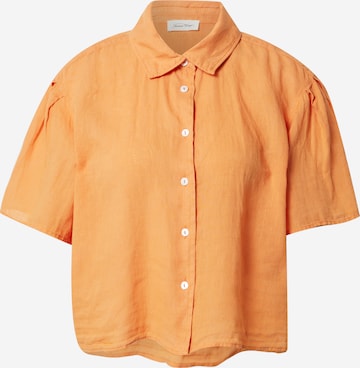 Camicia da donna 'IVYBO' di AMERICAN VINTAGE in arancione: frontale