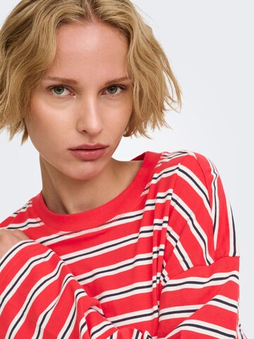ONLY - Camiseta en rojo