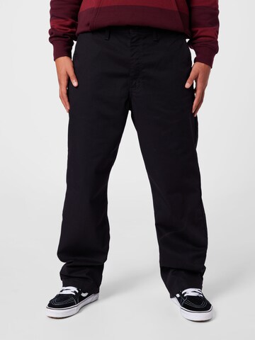 Loosefit Pantalon chino 'AUTHENTIC' VANS en noir : devant