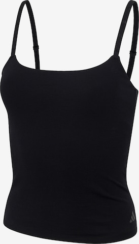 ADIDAS SPORTSWEAR Top ' Sport Active Essentials Cotton ' in Black: front