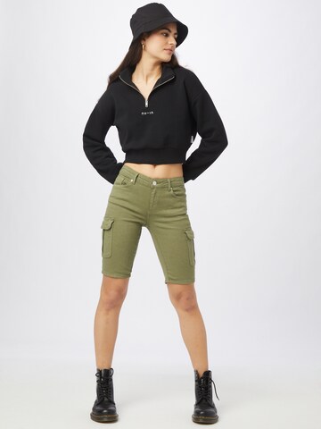 Skinny Jeans cargo 'Missouri' ONLY en vert