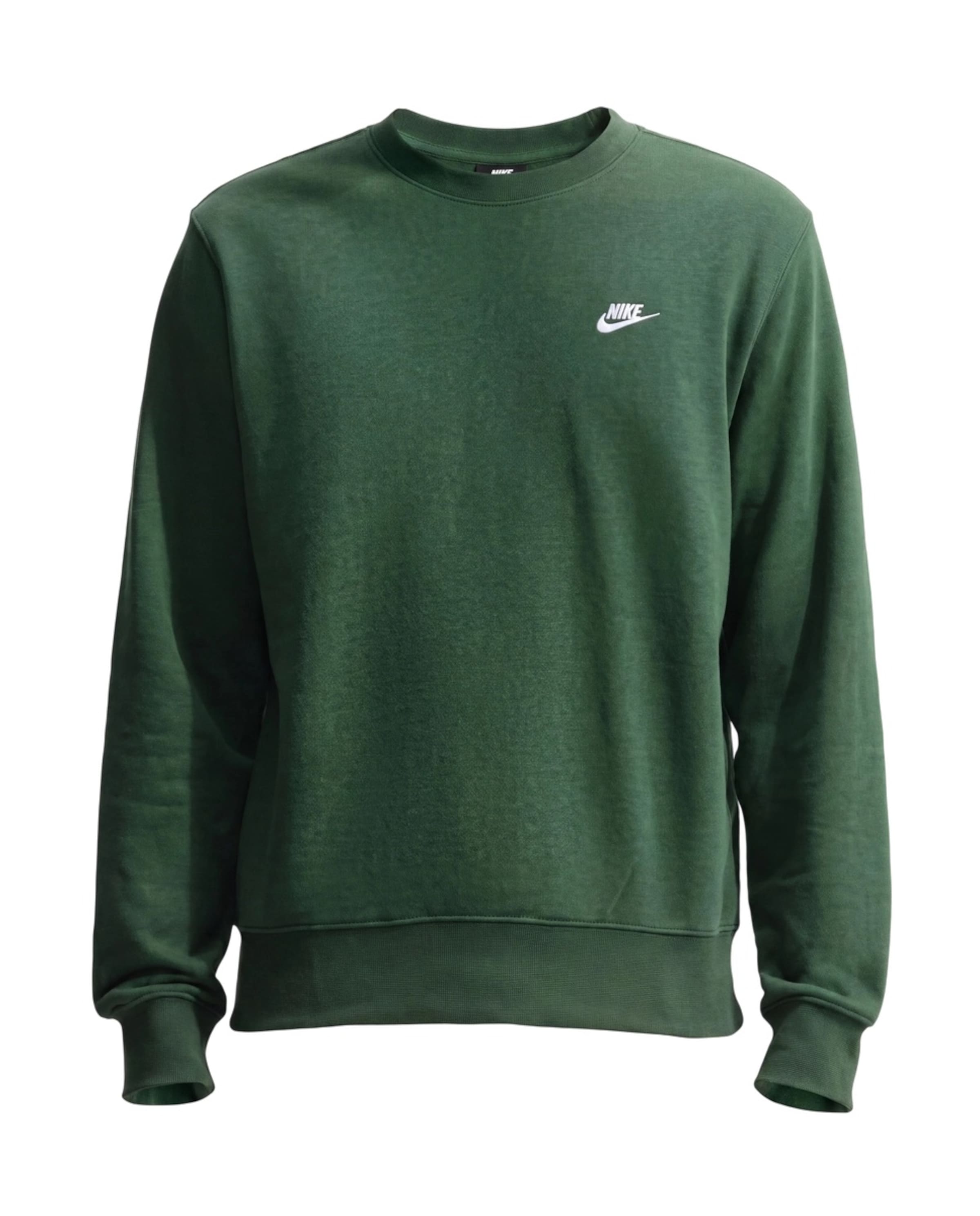 Nike Sportswear Bluzka sportowa 'Club Fleece' w kolorze zielony: przód