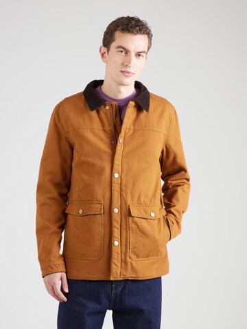 INDICODE JEANS Jacke 'Rip' in Braun: Vorderseite