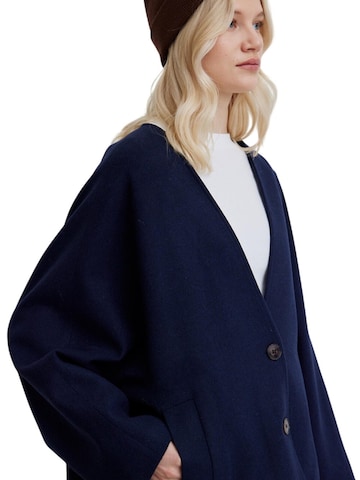MANUKA Fleece jas in Blauw