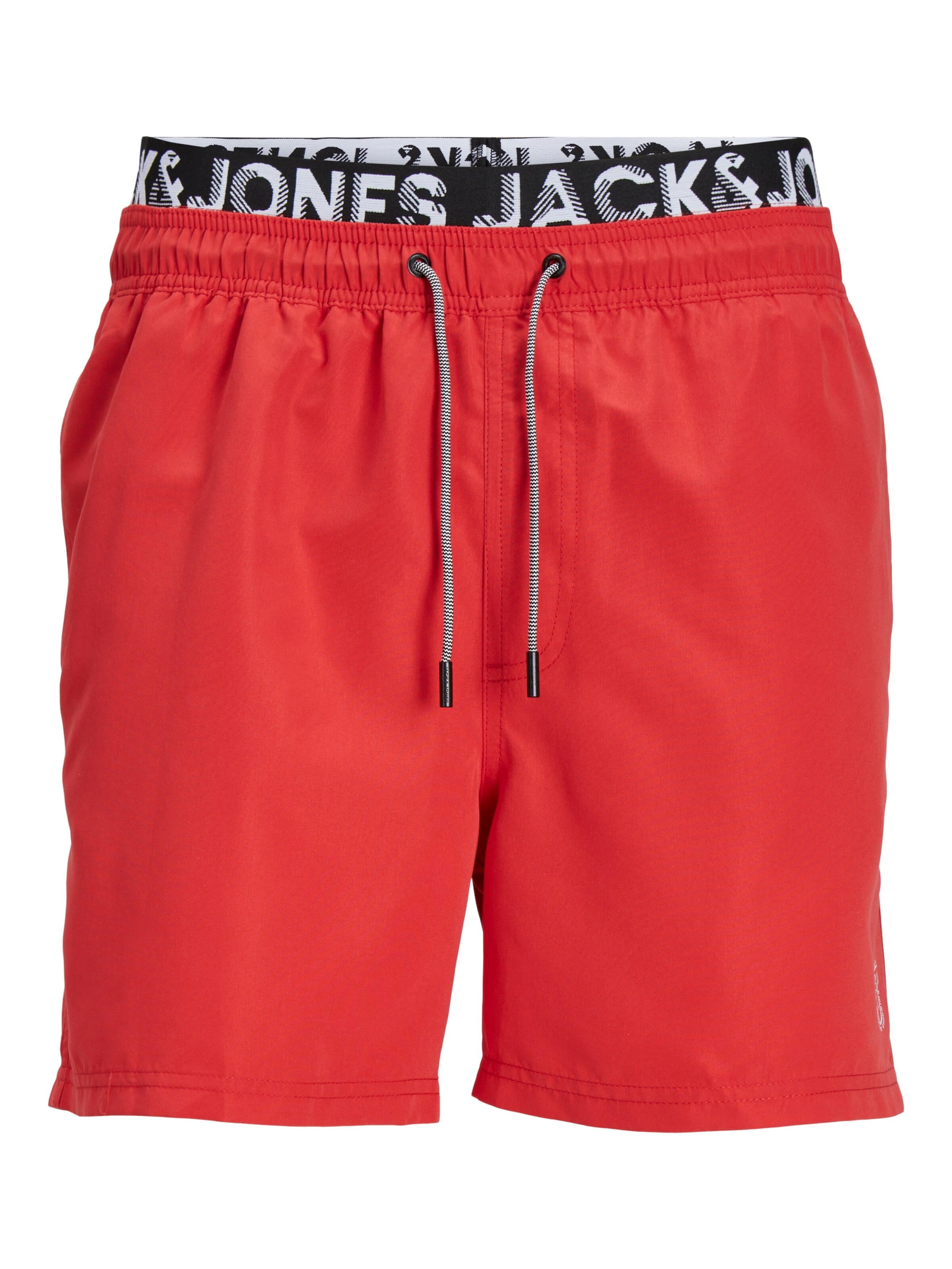 JACK & JONES Zwemshorts 'JPSTFji' in Rood: voorkant