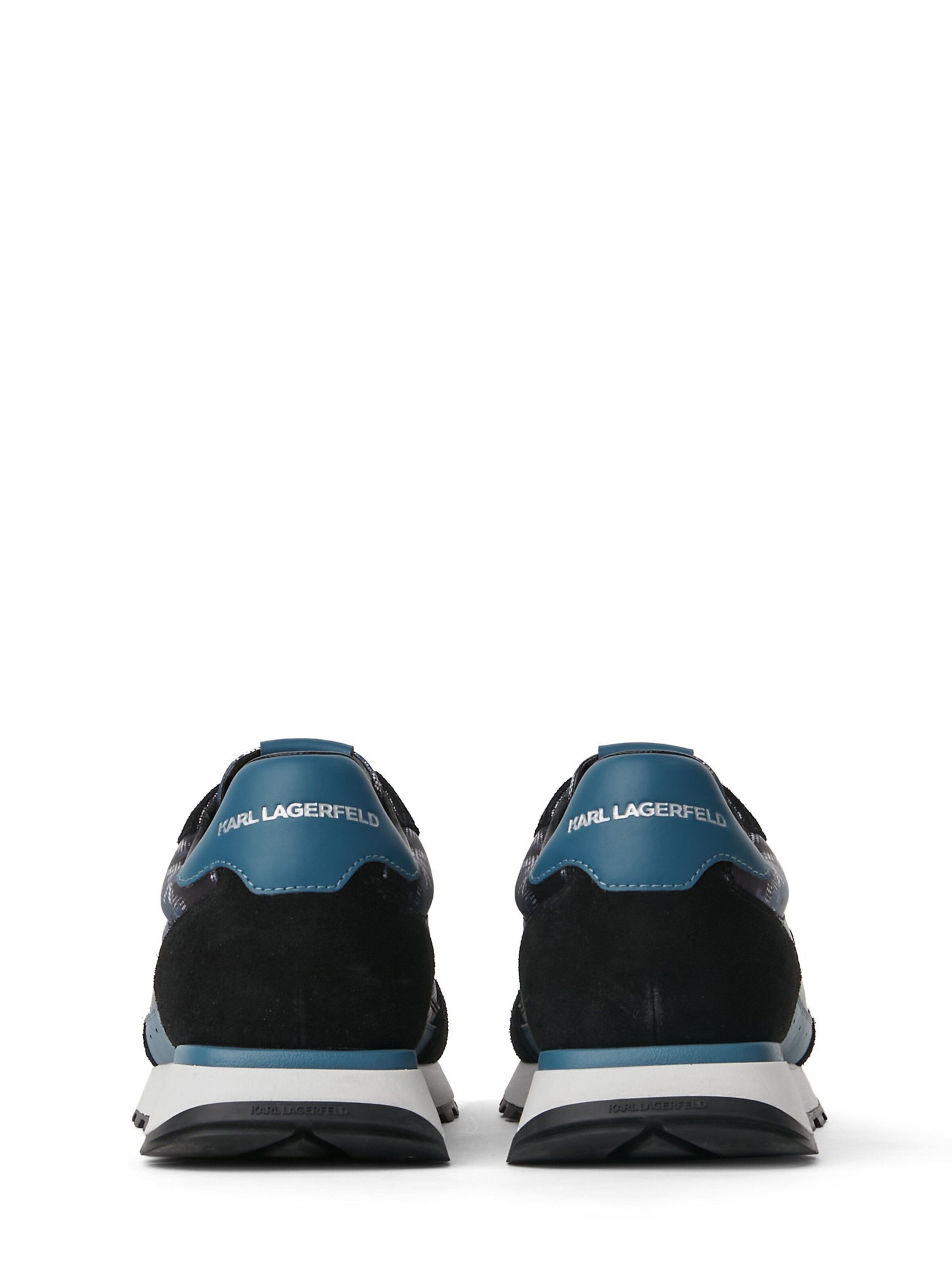 KARL LAGERFELD JEANS Σνίκερ χαμηλό 'Kairo' σε μαύρο