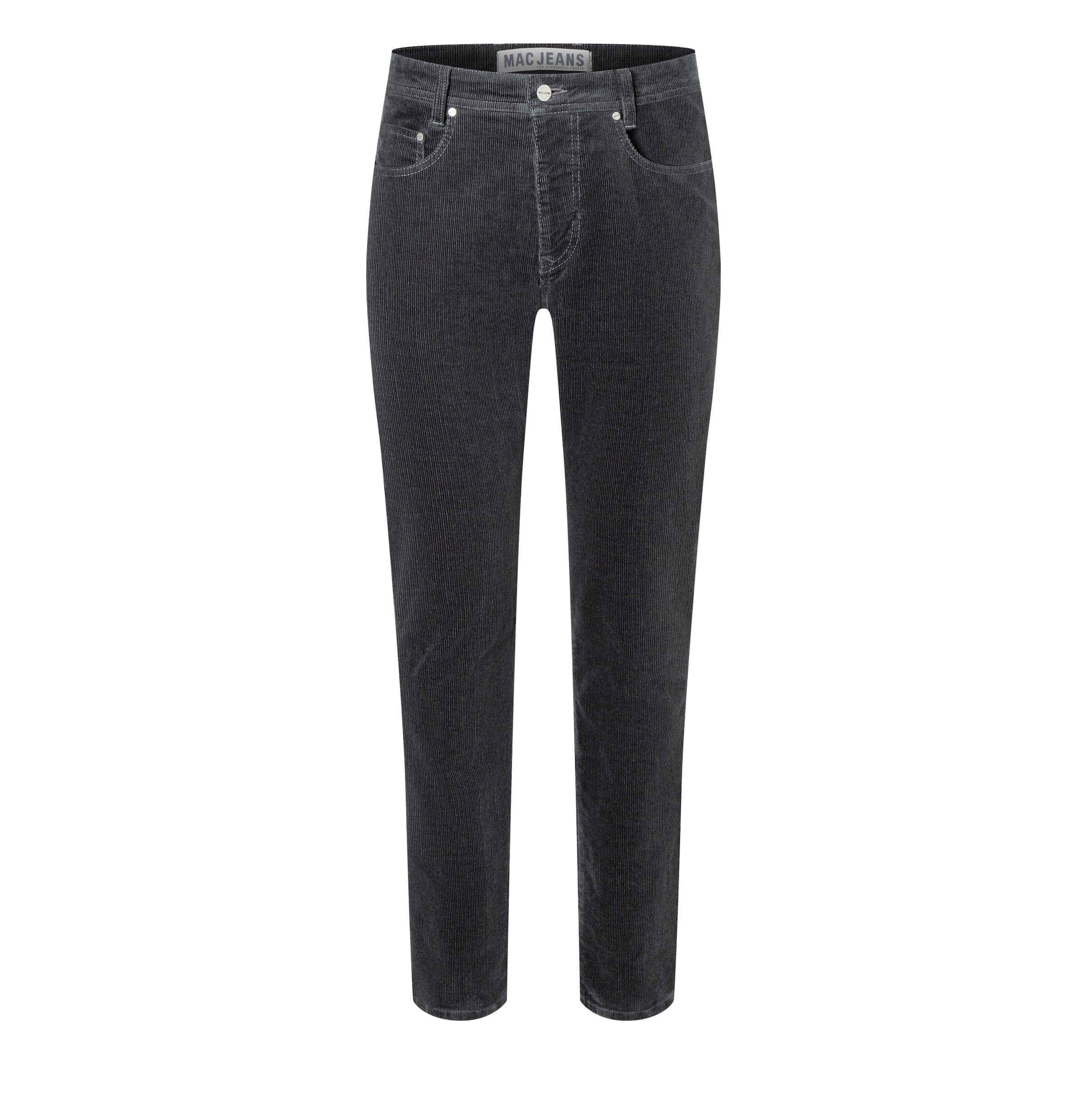 MAC Regular Hose in Grau: Vorderseite