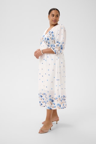 KAFFE CURVE Kleid 'Rosa' in Blau