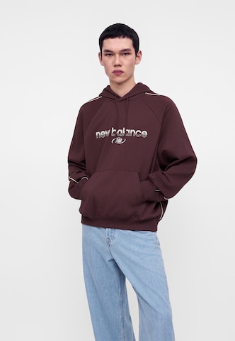 Felpa di new balance in rosso