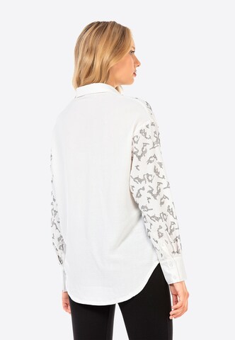 CIPO & BAXX Blouse in White