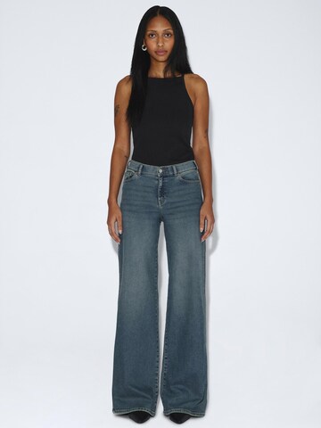 Dr. Denim Slim fit Jeans 'Zila Mid Wide' in Blue