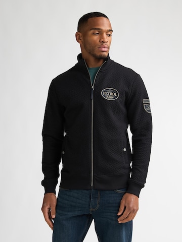 Petrol IndustriesGornji dio trenirke - crna boja: prednji dio