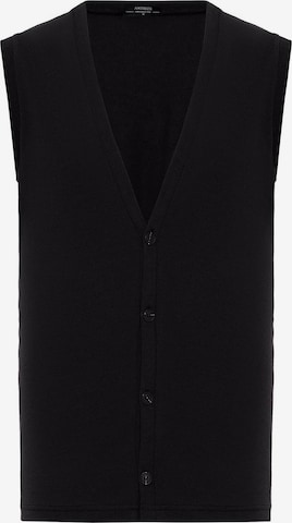 Antioch Vest in Black: front