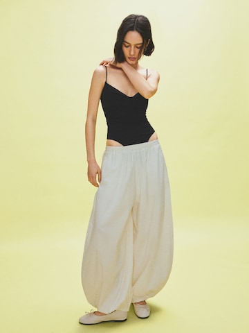 Shirtbody Bershka en noir