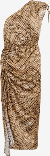 Rochie de cocktail 'LAURA LUISA' AllSaints pe maro / maro mokka / kaki / alb, Vizualizare produs