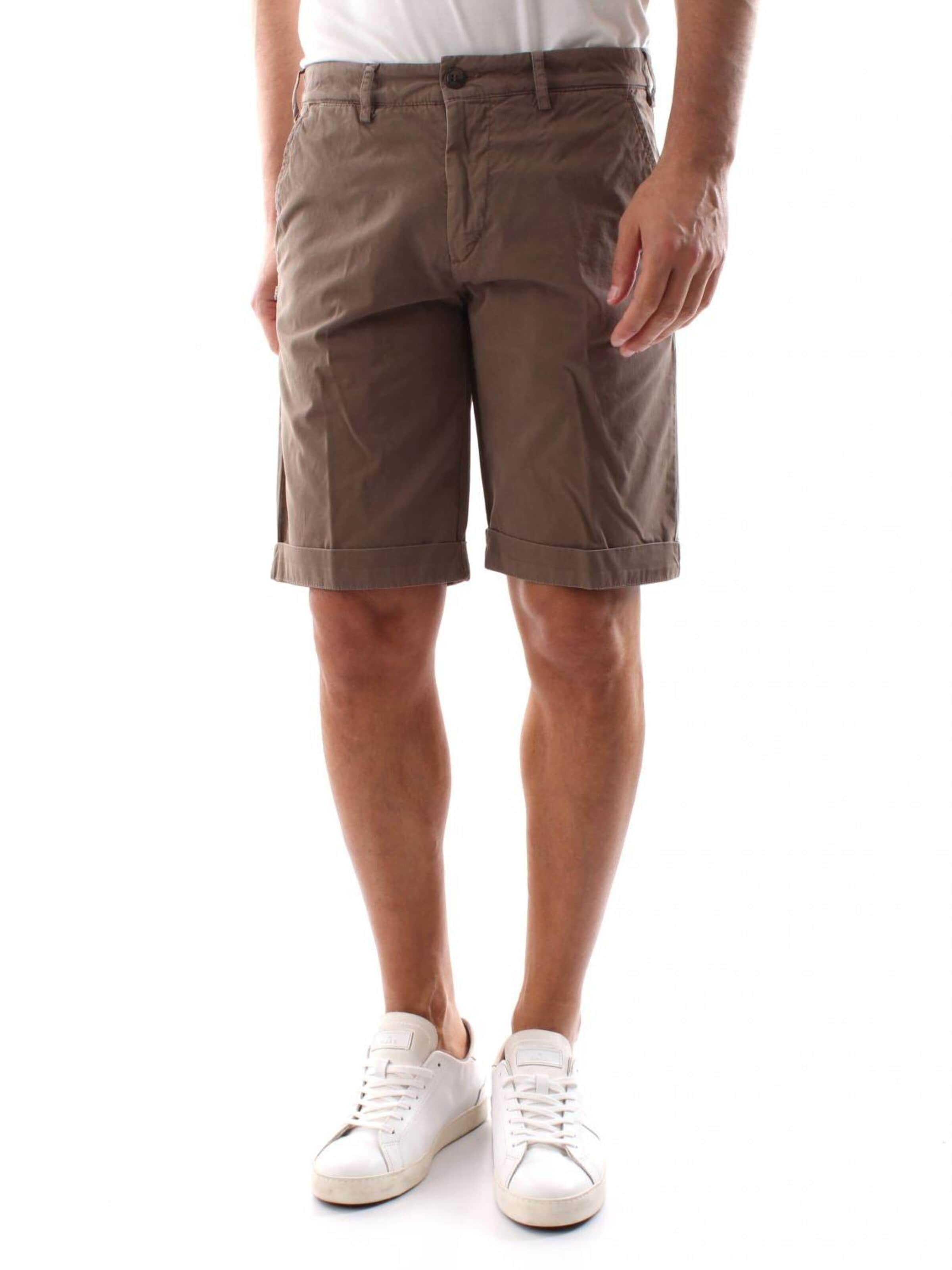 Regular Pantalon 40weft en marron : devant