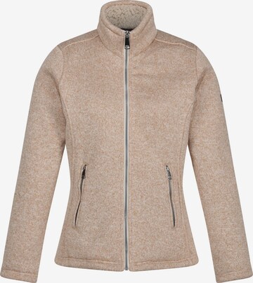 REGATTA Athletic Fleece Jacket 'Razia II' in Beige: front