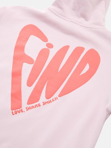 TOM TAILOR Sweatshirt in Roze