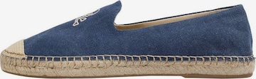 Scalpers Espadrillo 'Skull' värissä sininen: etupuoli