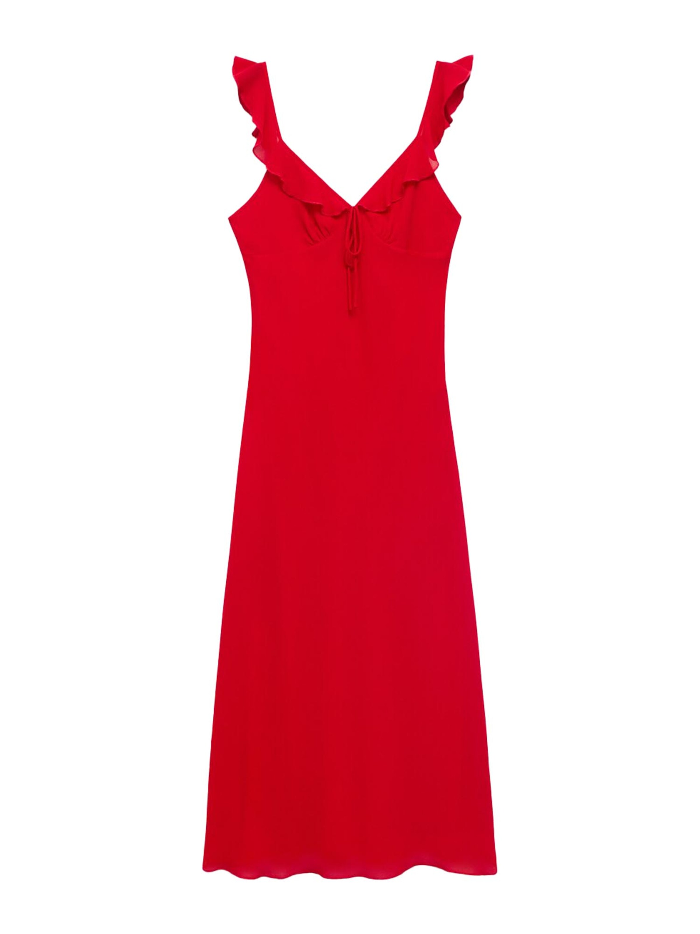 MANGO Klänning 'Kim' i röd: framsida