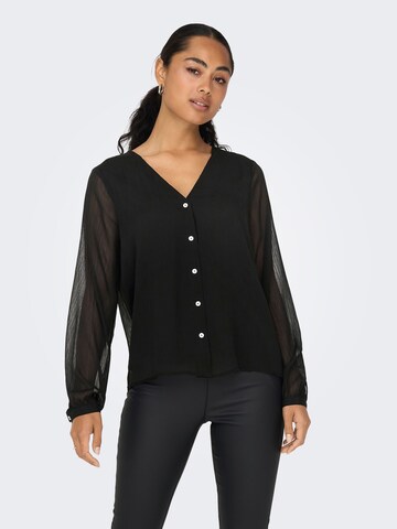 ONLY Blouse in Zwart: voorkant