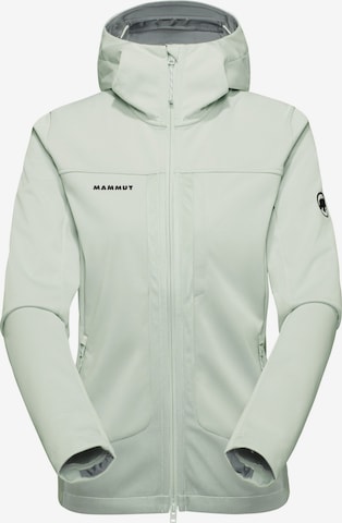 MAMMUT Outdoor Jacket in Green: front