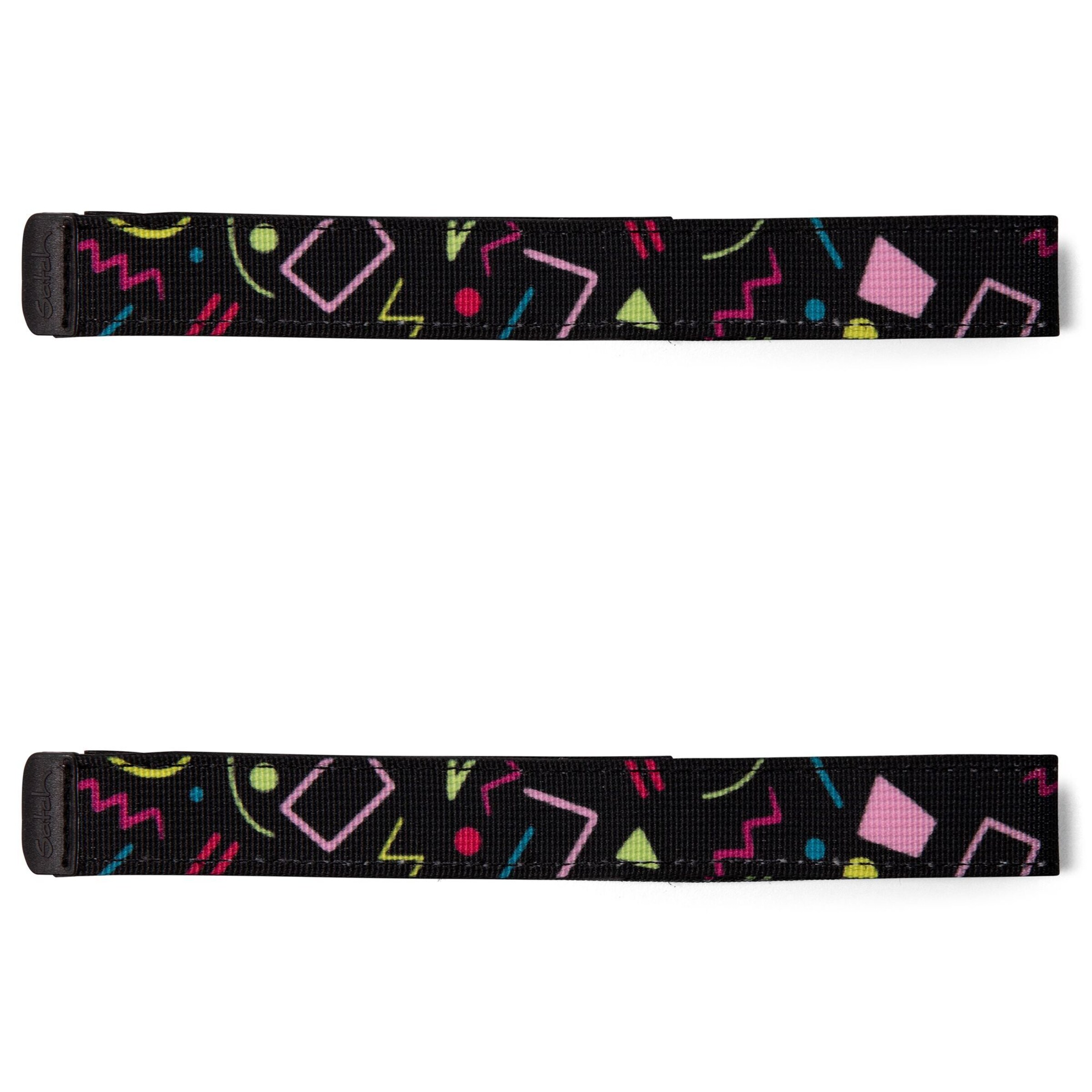 Satch Rugzak 'What's up' in Zwart: voorkant