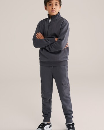 WE Fashion Свитшот в Серый