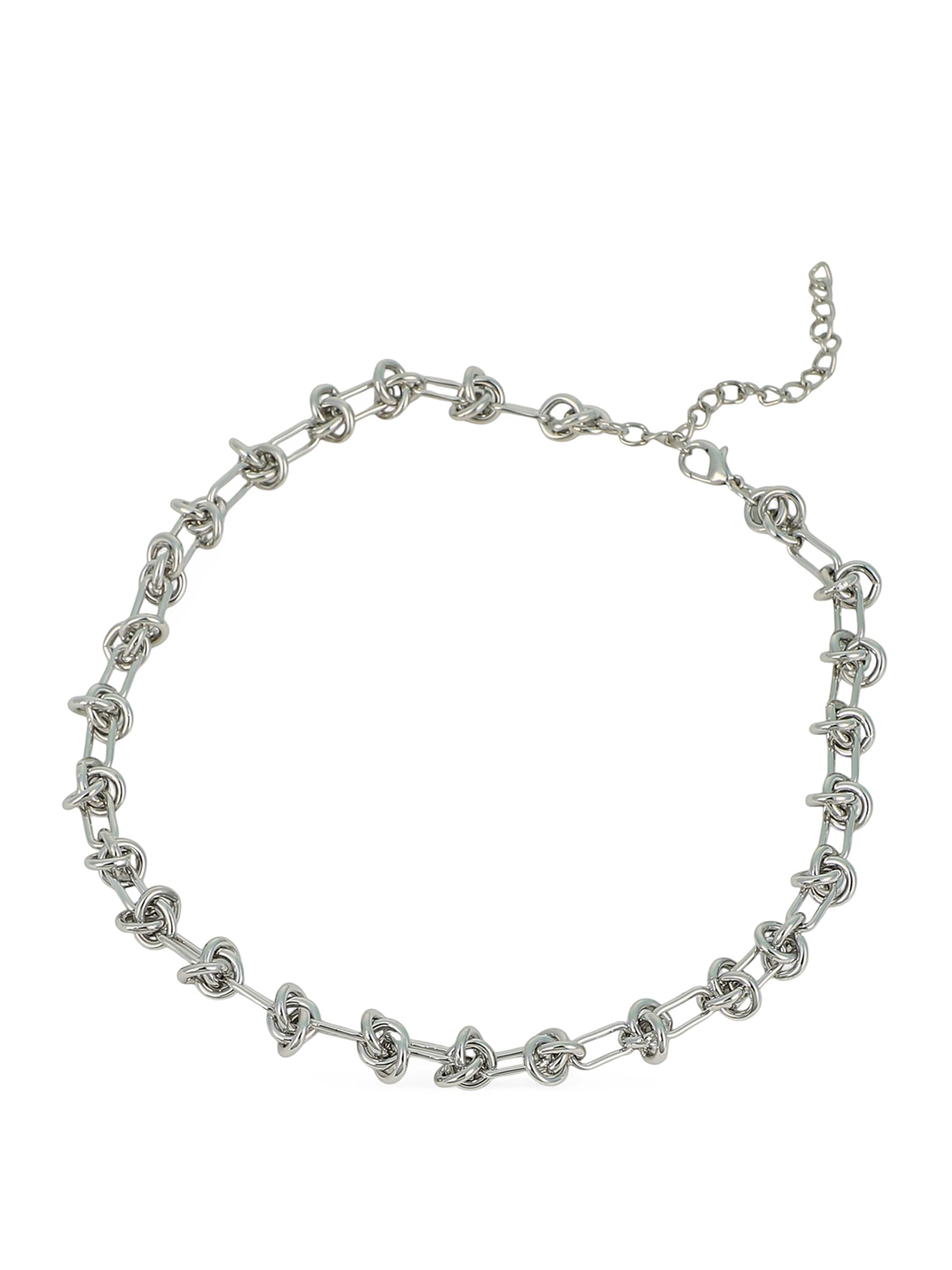 SOHI - Colar 'Padmaja' em prata: frente