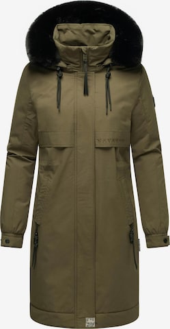 Manteau mi-saison ' Kaltwetterretter 14' NAVAHOO en vert : devant