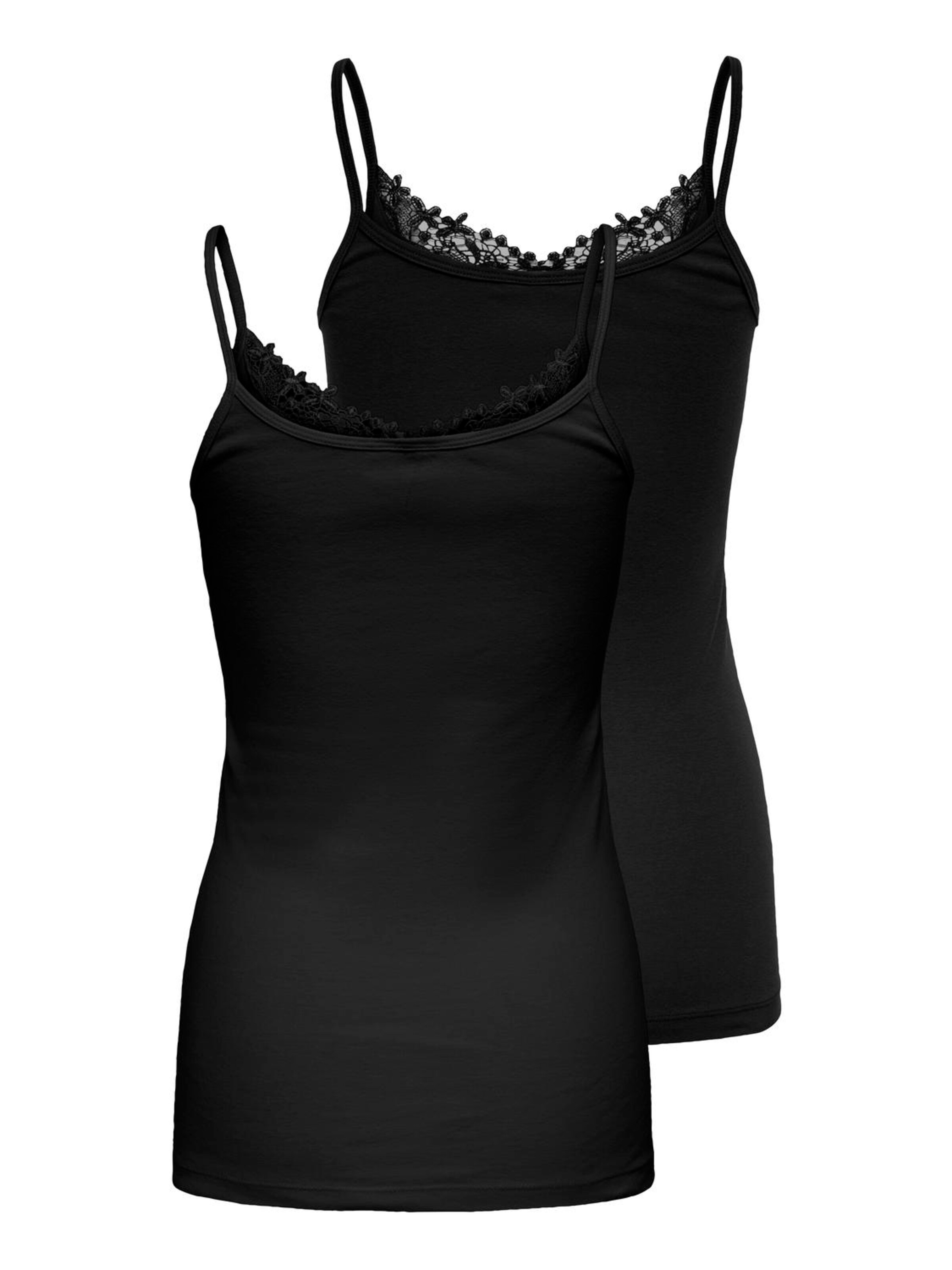 ONLY Carmakoma Top 'CARMakoma' in Black