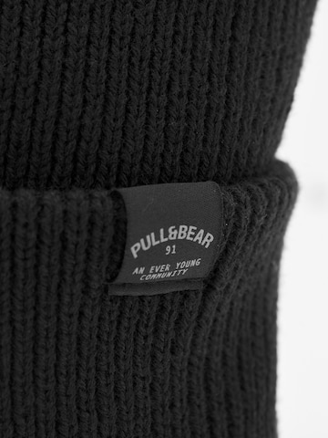 Pull&Bear Kape | črna barva