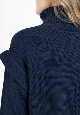 DreiMaster Vintage Sweater 'Naemi' in Blue