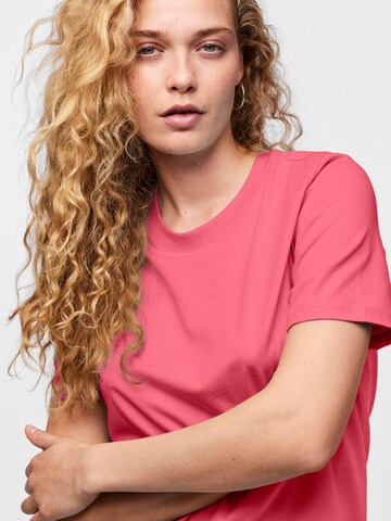 PIECES T-Shirt 'RIA' in Pink