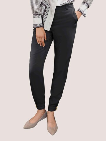 MADELEINE Tapered Pants in Black
