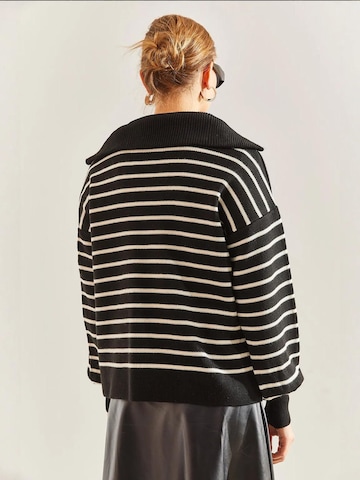 Bianco Lucci Kampsun 'Pullover', värv must