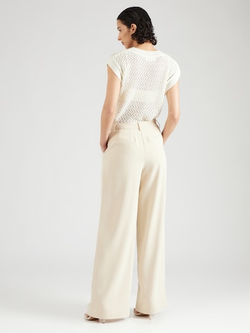 ABOUT YOU x Iconic by Tatiana Kucharova Loose fit Pleat-Front Pants 'Mathilda' in Beige