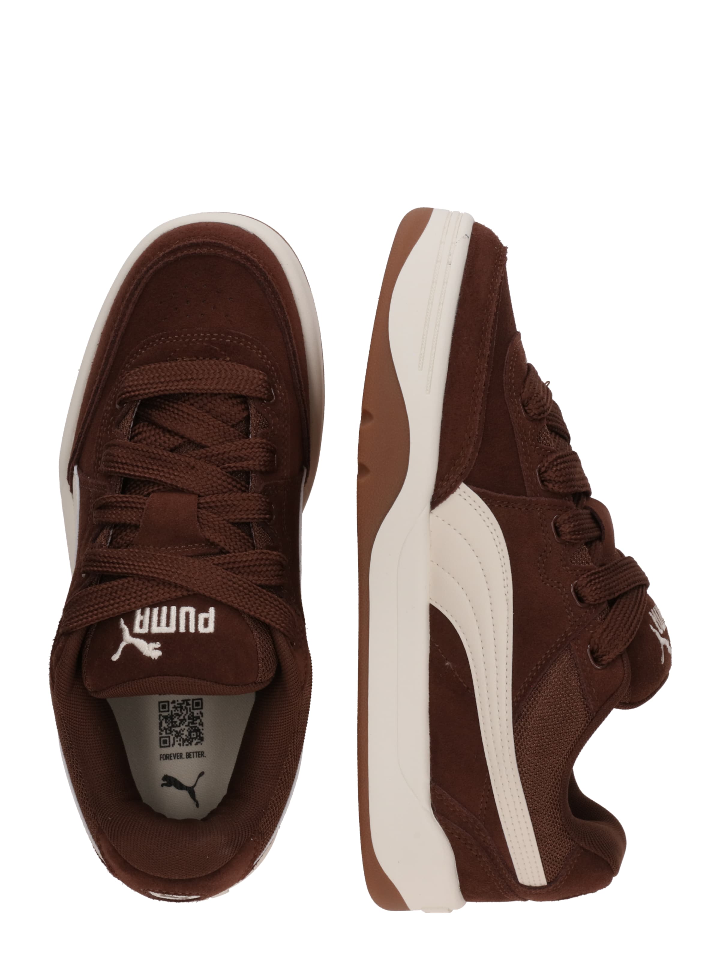 PUMA Низкие кроссовки 'Park Lifestyle SK8' в Коричневый