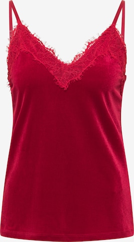 faina Top in Rot: front