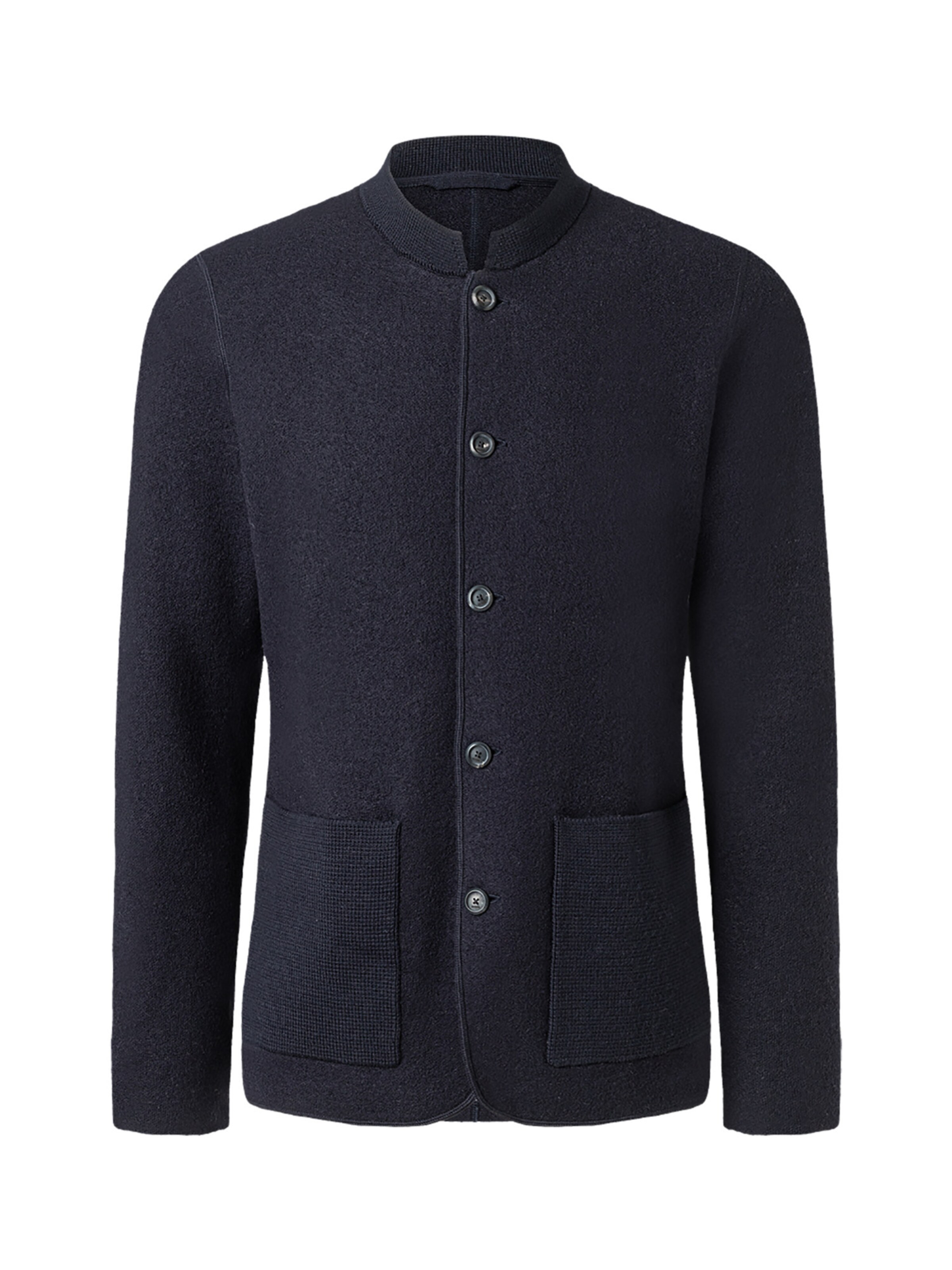 MAERZ Muenchen Knit cardigan in Blue: front