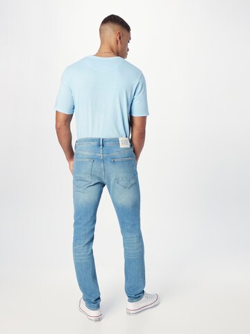 SCOTCH & SODA Skinny Jeans 'Green dreams' in Blau