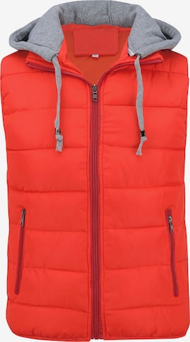 Youthup Vest in Orange: front