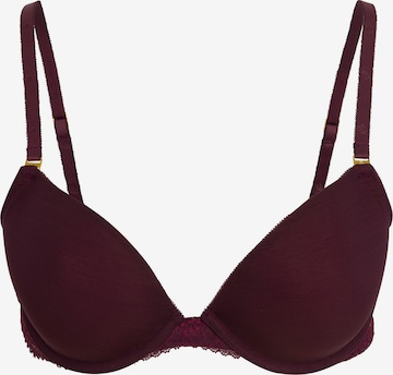 Soutien-gorge Lauren Ralph Lauren en rouge : devant