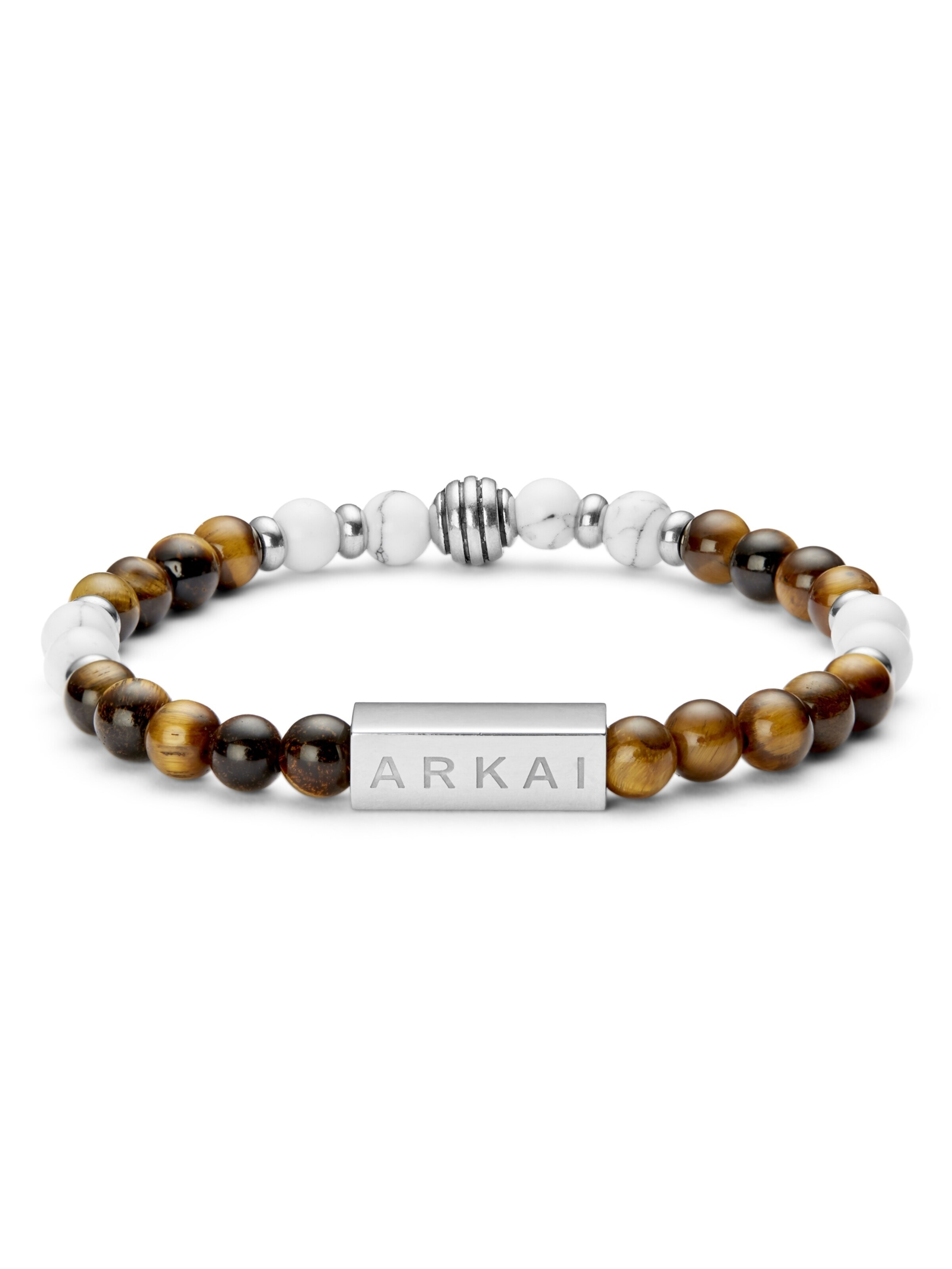 Arkai Bracelet 'Roas' in Brown: front