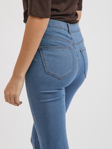 VILA Skinny Jeans 'VISKINNIE ANA' in Blau