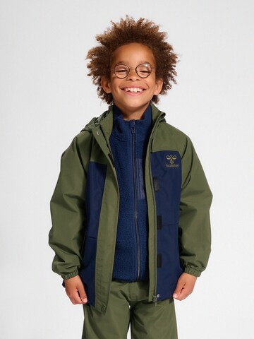 Hummel Performance Jacket in Green: front