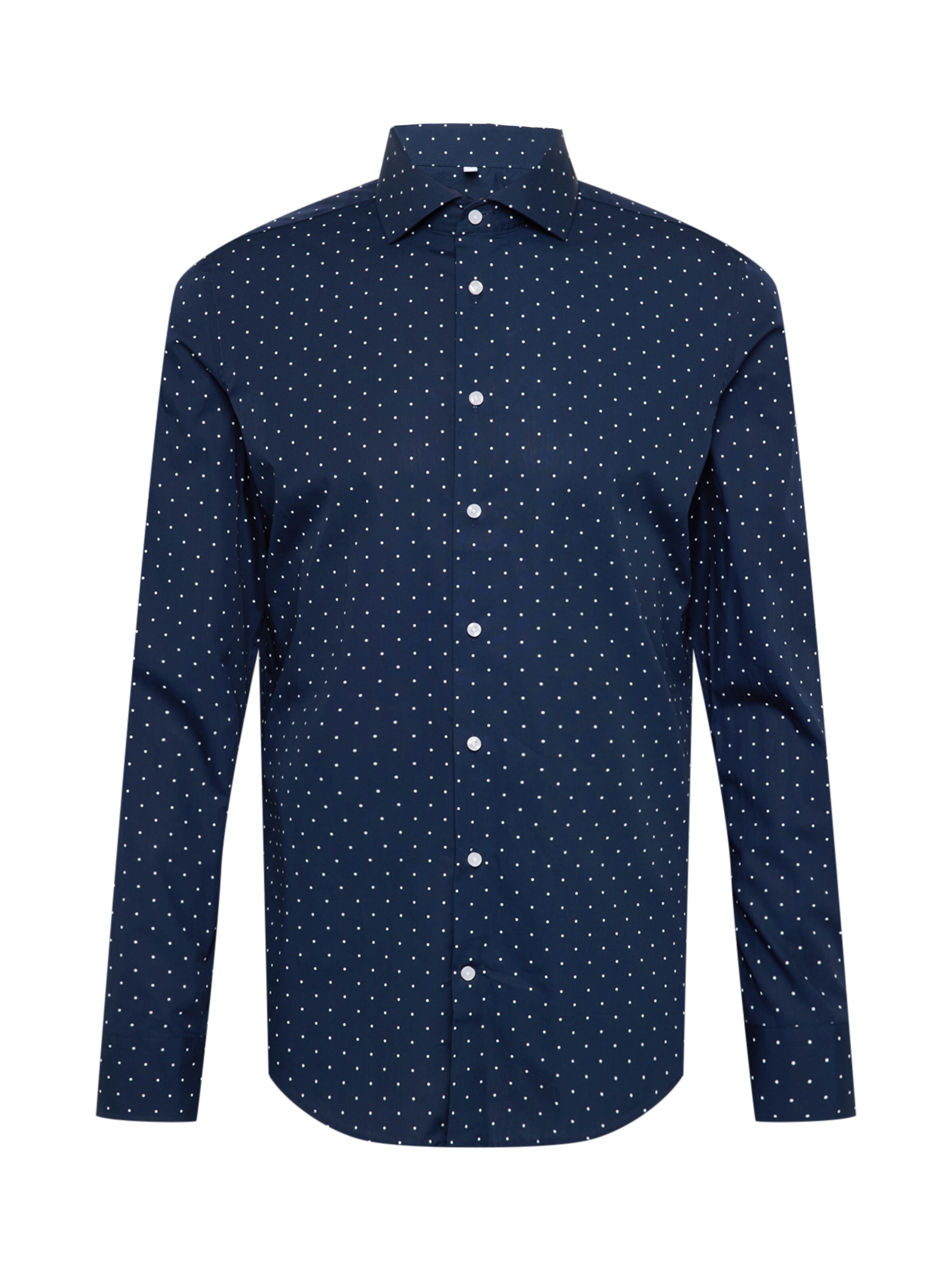 SEIDENSTICKER Slim fit Overhemd 'Spread' in Blauw: voorkant