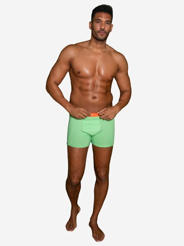 Boxers ' Jersey ' Happy Shorts en bleu : devant