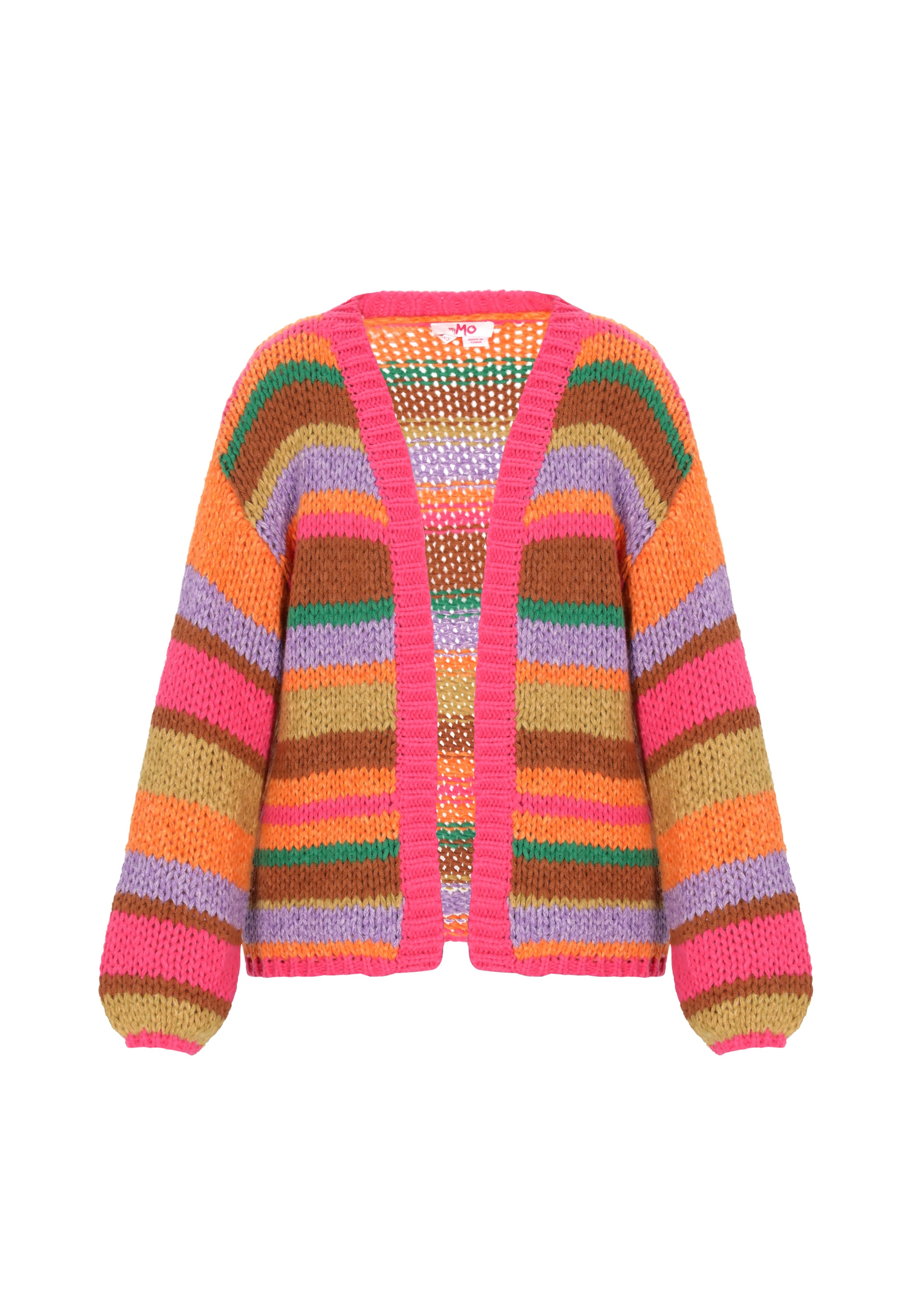 MYMO Strickjacke in Mischfarben: Vorderseite